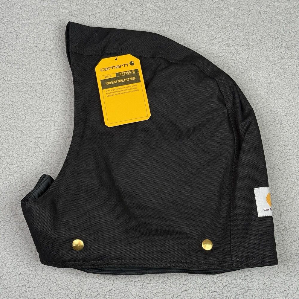 Carhartt 102368 Firm Duck Hood Insulated 2XL-5XL Black OH2368-M Arctic Quilt NWT